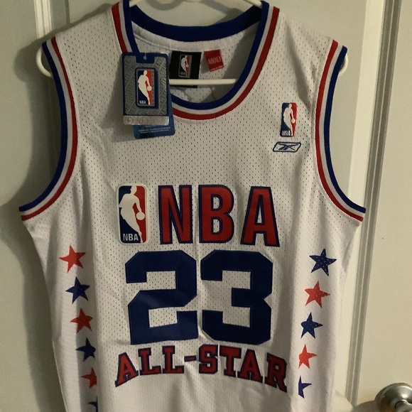 NWT Michael Jordan Throwback All Star Game Jersey Mens XL - Picture 1 of 8